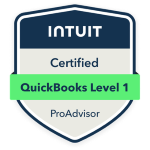 QuickBooks Level 1 Badge